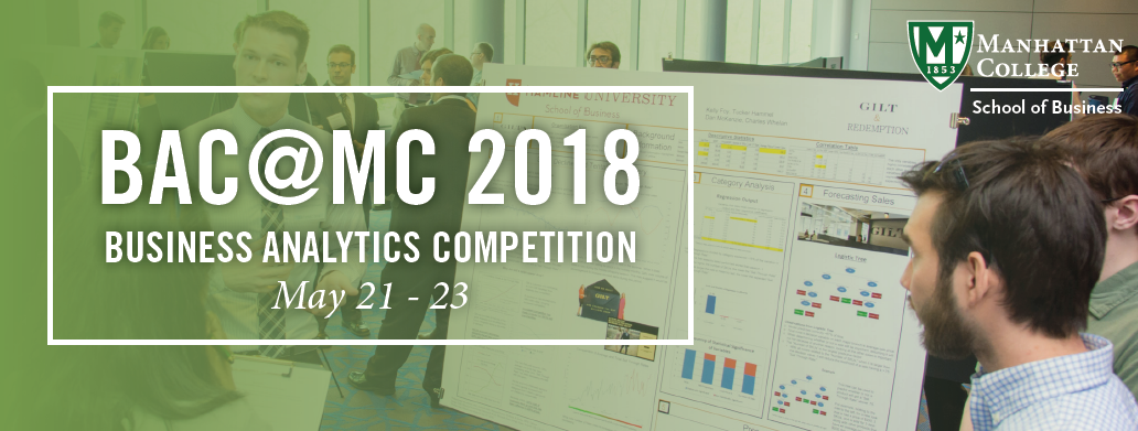 Business Analytics Competition at Manhattan College